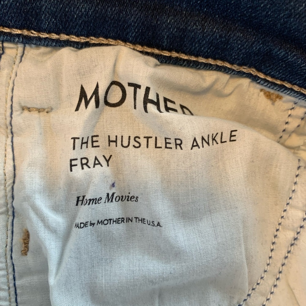 MOTHER High Rise Blue Jeans - Picture 5 of 7